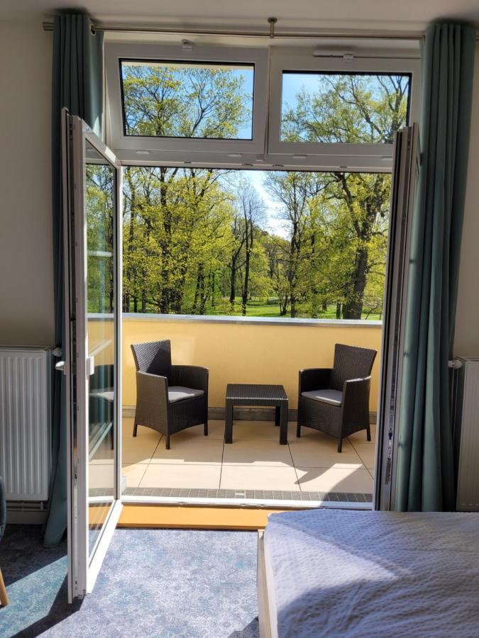 Pension Zum Kleistpark Frankfurt an der Oder Exterior foto
